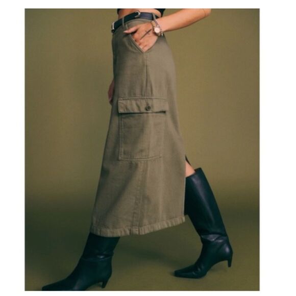 Reformation Maddi Cargo Skirt *note - Picture 4 of 12